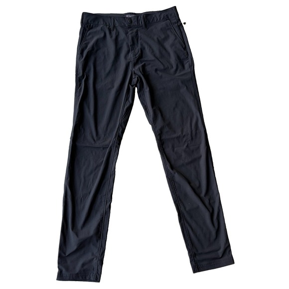 American Eagle By Payless Other - American Eagle Active Flex Black Chino Pants Mens 30" Waist Slim Tapered Stretch